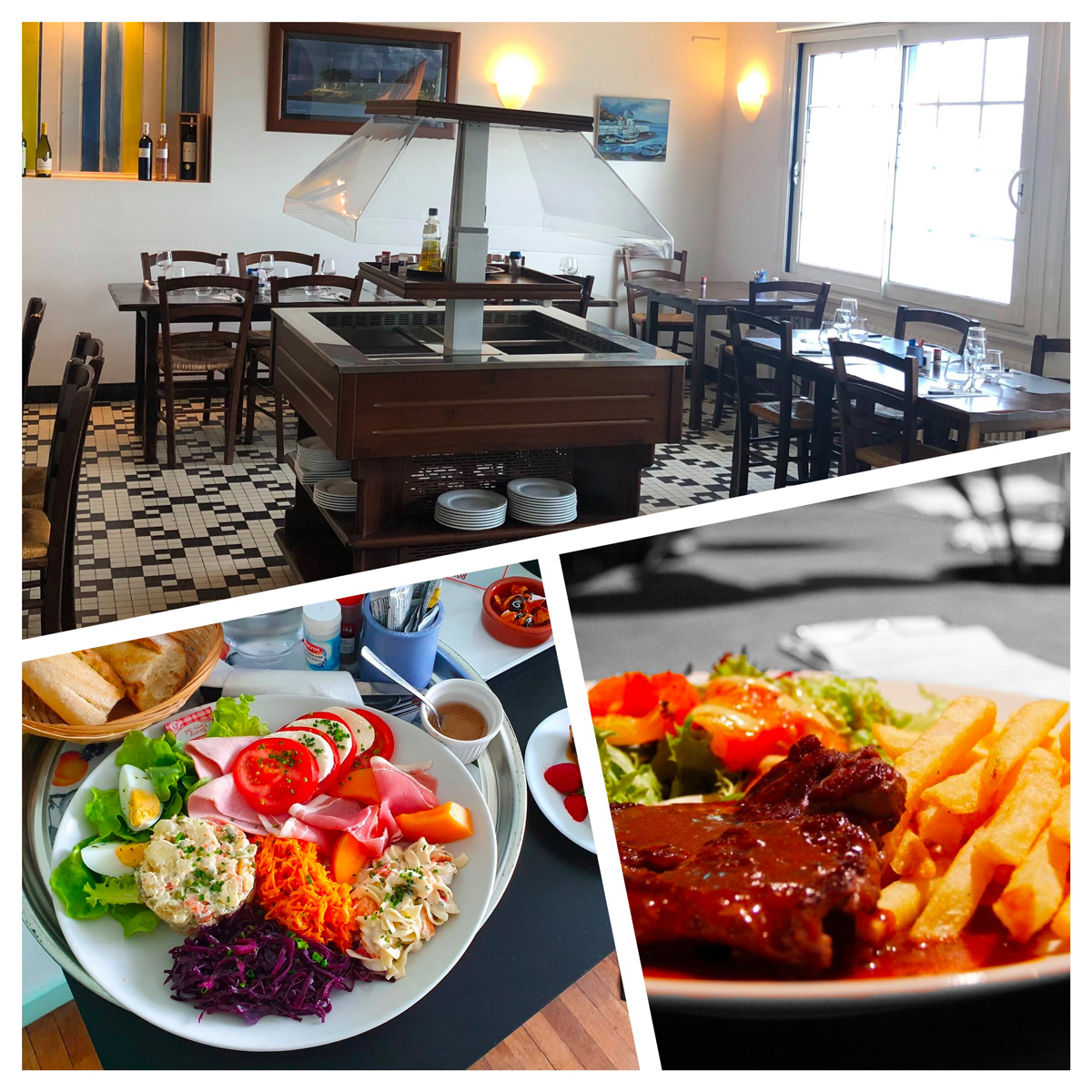 Menu ouvrier à 15,90 € – restaurant du midi à Louisfert