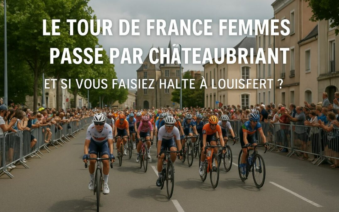 Tour de France Femmes 2025 à Châteaubriant : halte gourmande à l’Auberge Armoricaine de Louisfert