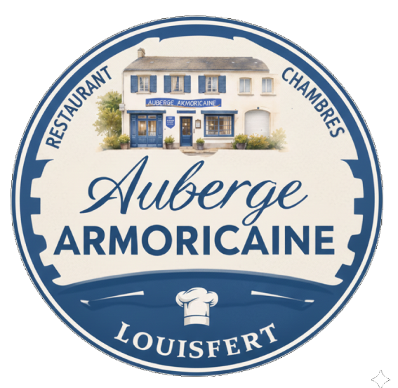 À Louisfert, l’Auberge Armoricaine vous accueille le midi du lundi au vendredi, avec des chambres et des événements privés sur réservation.