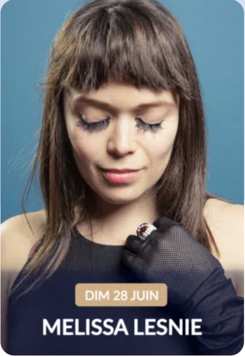 Melissa Lesnie au festival Les Divas du Jazz